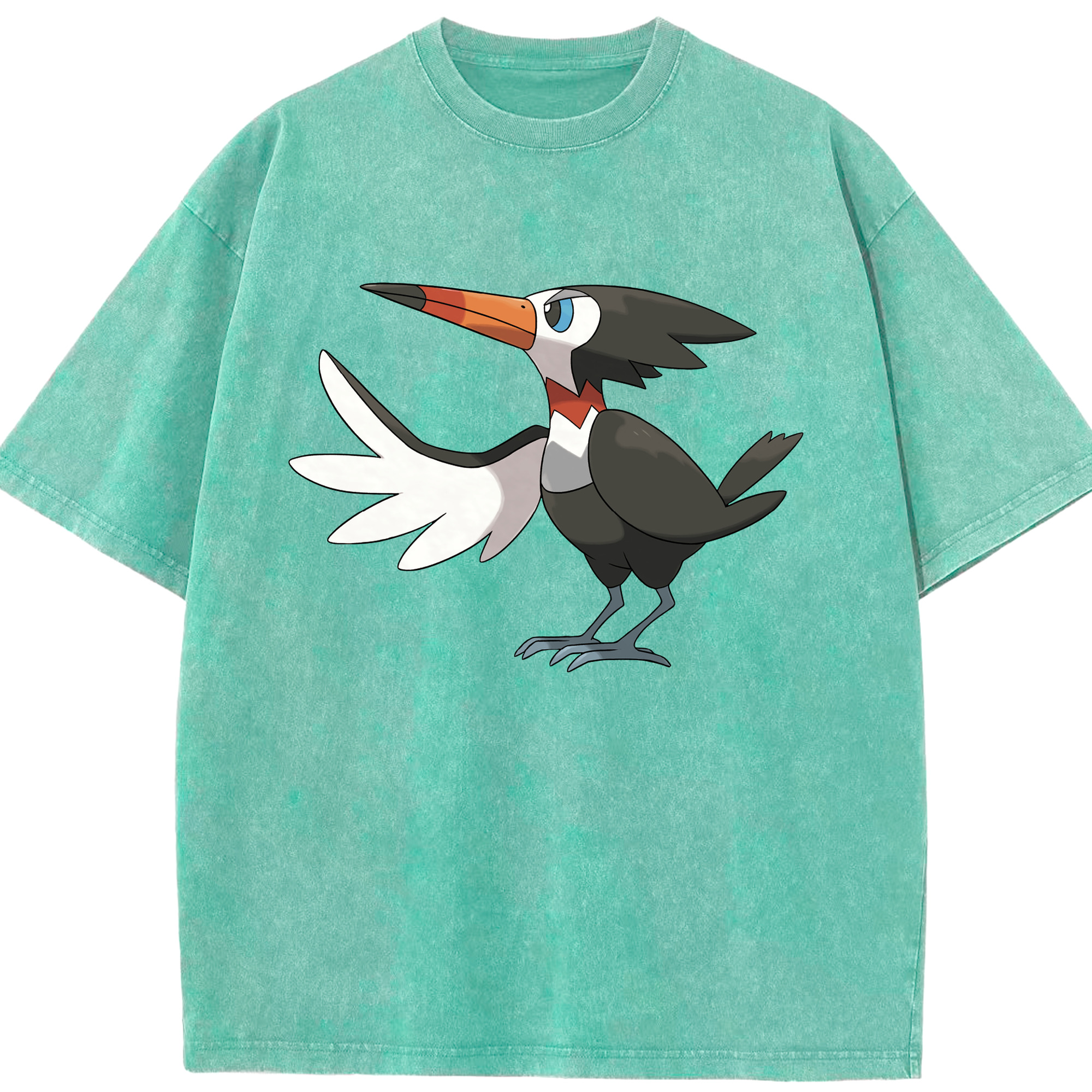 （画像用） ポケットモンスター Pokémon 綿100% ヴィンテージ風 半袖Tシャツ（フロントプリント）